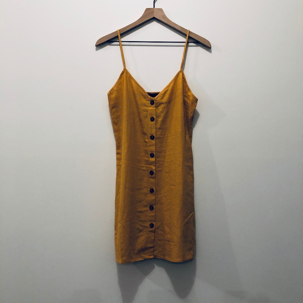 Forever 21 Linen Cami Dress